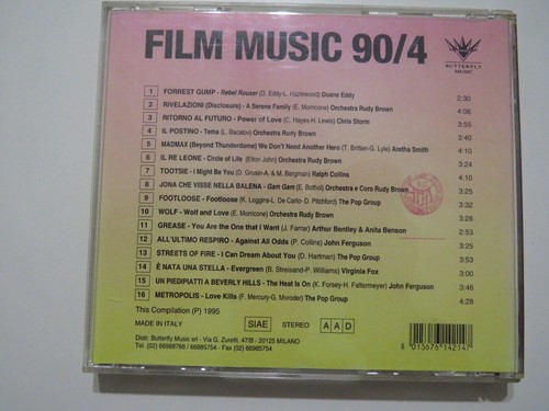 Film music vol cd - '90,